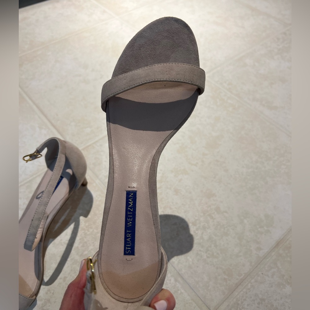 Stuart Weitzman Block Heel Sandals - image 2